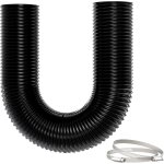 Gaine vmc flexible 100mm x 3m, 5 couches isolantes, r�duction du bruit, isolation thermique, longueur ...