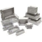 G201cmf bo�tier universel 64 x 58 x 35 polycarbonate gris clair, transparent(e) 1 pc(s) - gainta