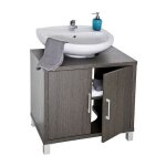 Topkit - gala 8915 meuble sous lavabo, meuble sous vasque dimensions : 68x70x45 cm wengu
