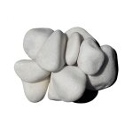 Galet marbre blanc pur big bag 500 kg calibre 40 - 60 mm racine f - pai047 - 24 - 40 / bb500