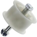 Galet tendeur pour s�che - linge whirlpool bauknecht, indesit - 481010700903