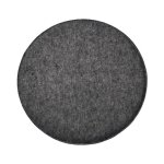 Galette chaise feutrine gris 34cm