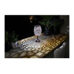 Lanterne solaire galix g2003 - métal cuivré - led blanche 10 lumens - h35 cm Lanterne solaire galix g2003 - métal cuivré - led blanche 10 lumens - h35 cm