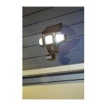 Projecteur solaire 3 tetes galix g4442 - 1500 lumens - 182 led smd - mode auto ou marche forcée Projecteur solaire 3 tetes galix g4442 - 1500 lumens - 182 led smd - mode auto ou marche forcée