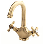 Galindo - 1929 6205340 robinet mlangeur lavabo (laiton), finition bronze griferas .