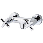 Matrix 8243500 robinet m�langeur douche (laiton), finition chrome. fourni sans accessoires de douche. ...