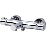 Pysa 50041500 robinet mitigeur thermostatique bain - douche (laiton), finition chrome. fourni sans accessoires ...
