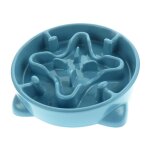 Gamelle anti glouton, beno bleu,  ventouse, 800 ml,  21. 5 cm, chien - animallparadise