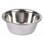 Gamelle pour chien & chat repas 21cm argent Gamelle pour chien & chat repas 21cm argent