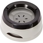 Gamelle flottante anti - d�bordement et anti - �touffement pour chien, chat, chiot (gris)