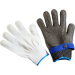 Gants anti - coupures niveau 9, gants de boucher anti - coupures, gants anti - coupures en acier inoxydable, ...