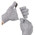 Gants anti - coupures protection de niveau 5 pour la coupe, la cuisson, le travail dans les jardins, ...