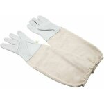 Gants d'apiculture en peau de ch�vre avec des manches en coton �paisses et a�r�es xx - large, gants d'apicultu ...