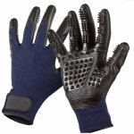 Gant brosse chat gants poils animaux, gant de toilettage chat brosse de massage chien gant de nettoyage ...