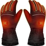 Gants chauffants �lectriques - 3 niveaux temp�rature r�glable - ski moto cyclisme alpinisme?pile non ...