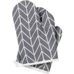 Gants de cuisine doubles en coton, r�sistants � la chaleur, pour la cuisine � domicile, la p�tisserie, ...