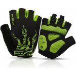 Gants cyclisme demi - doigts gants velo gel anti - choc anti - drapage, respirant gant demi doigt mitaines ...