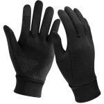 Gants doublure chauffants, sous gants � �cran tactile gants de cyclisme gants de course � pied coupe ...