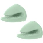 Gant de four �pais en silicone r�sistant � la chaleur pour la cuisson, la cuisson, les barbecues et les ...