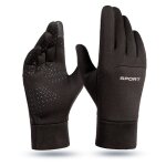 Gants d'hiver �cran tactile chauffants, gants de v�lo r�fl�chissants homme et femme pour cyclisme, gants ...
