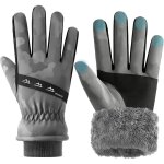 Gants d'hiver homme et femme - chaud, �tanche, �cran tactile, coupe - vent, antid�rapant - id�al pour ...