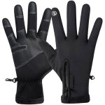 Gants d'hiver pour hommes et femmes, tactiles, r�sistants � l'eau, coupe - vent, antid�rapants et chauds, ...