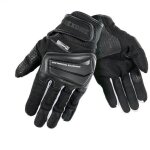 Gant moto �t� homme homologu� ce nexone noir / blanc mod�le napoli