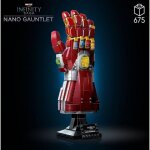 Compatible avec le gant nano lego marvel, la figurine iron man avec les pierres d'infini, le coffret ...