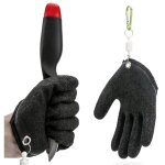 Gants de p�che antid�rapants en latex, protection des mains contre les perforations et les �raflures, ...