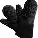 Gants en silicone r�sistants � la chaleur - r�sistants � la chaleur jusqu'� 500 �c, adapt�s pour les ...