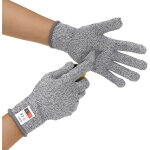 Gants de travail anti - coupure de grade 5, gants de s�curit� de qualit� alimentaire, gants de cuisine ...