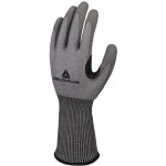 Gant tricot� anti - coupure enduit polyur�thane gris granul� / gris t8 - delta plus - venicut42gn08