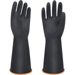 Gants de vaisselle en latex r�sistant aux produits chimiques pour hommes, s�curit� industrielle avec ...