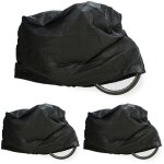 Garage pour vélo, lot de 3, polyéthylène, résistant aux déchirures, housse de protection bicyclette, ... Garage pour vélo, lot de 3, polyéthylène, résistant aux déchirures, housse de protection bicyclette, ...