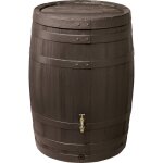 Garantia barrica récupérateur d'eau de pluie 420 l, brun Garantia barrica récupérateur d'eau de pluie 420 l, brun