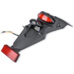 Garde - boue et feu arri�re led 12 v universel pour moto, avec feu de stop, r�flecteur de lumi�re, pour ...