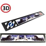 Garde - boue de semi - remorque de dessin 3d avec des chevaux 35x240cm