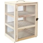 Garde manger en bois rserves gourmandes 3 niveaux