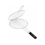 Grille de barbecue double ronde 37 cm
