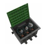 Gardena kit regard pr - montable v3 + lectrovannes programmables 9 v bluetooth. avec 1 lance de nettoyage ...
