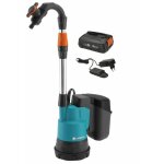 Gardena - 14602 - 61 pompe de r�servoir d'eau de pluie sans fil 2000 / 2 18v p4a kit pr�t � l'emploi