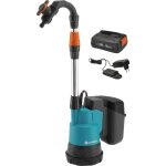 Gardena - 14602 - 61 pompe de r�servoir d'eau de pluie sans fil 2000 / 2 18v p4a kit pr�t � l'emploi
