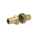 Raccord  visser gardena 07152 - 20 laiton 30, 3 mm (1') (filet int. ), 33, 25 mm (1') (filet ext. ), ...
