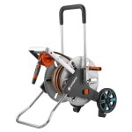 Aquaroll m easy metall set - drouleur de tuyau - 25 m - gardena