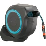 Gardena - dvidoir automatique mural rollup m 20m bleu turquoise 18610 - 20