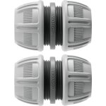 Pi�ce de r�paration de tuyau gardena 18280 - 20 plastique � 13 mm (1 / 2) jeu de 2