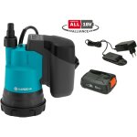 Gardena - pompe immerge pour eaux claires 2000 / 2 18v power for all. prte  l'emploi avec outil, batterie ...