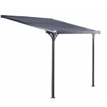 Gardiun - pergola elliot - 8 m² 313x254x220 / 260 cm aluminium et polycarbonate Gardiun - pergola elliot - 8 m² 313x254x220 / 260 cm aluminium et polycarbonate