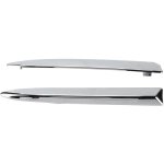 Garniture chrom�e de moulage sup�rieur de pare - chocs avant de voiture, remplacement 735455041 pour ...