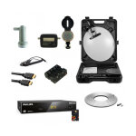 M - e - megasat kit parabole acier 35cm + rcepteur tntsat + lnb single 0, 1db 4k + cble coaxial 10m ...